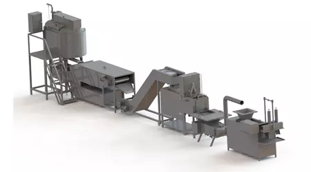 Processed cheese line