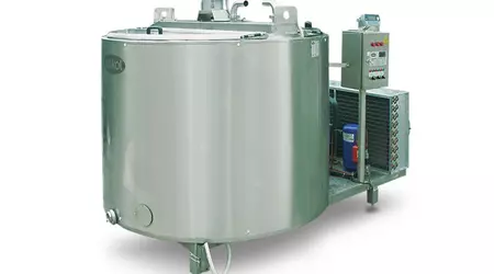 Vertical Cylindrical Milk Cooling Tanks